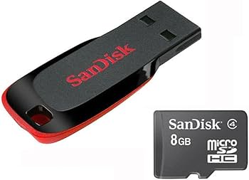 Pen drive and SD Card